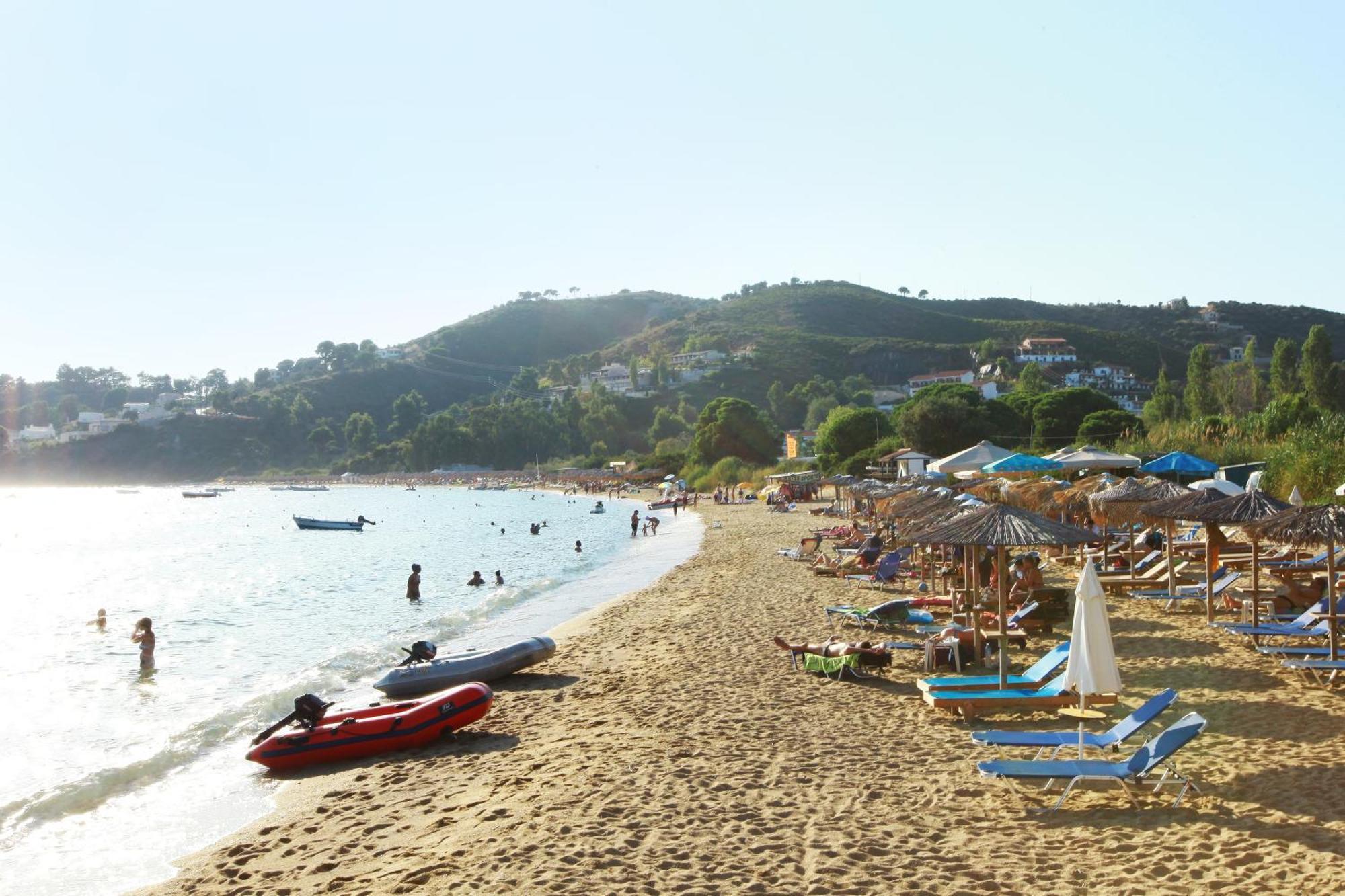 Ostria Aparthotel Agia Paraskevi  Luaran gambar