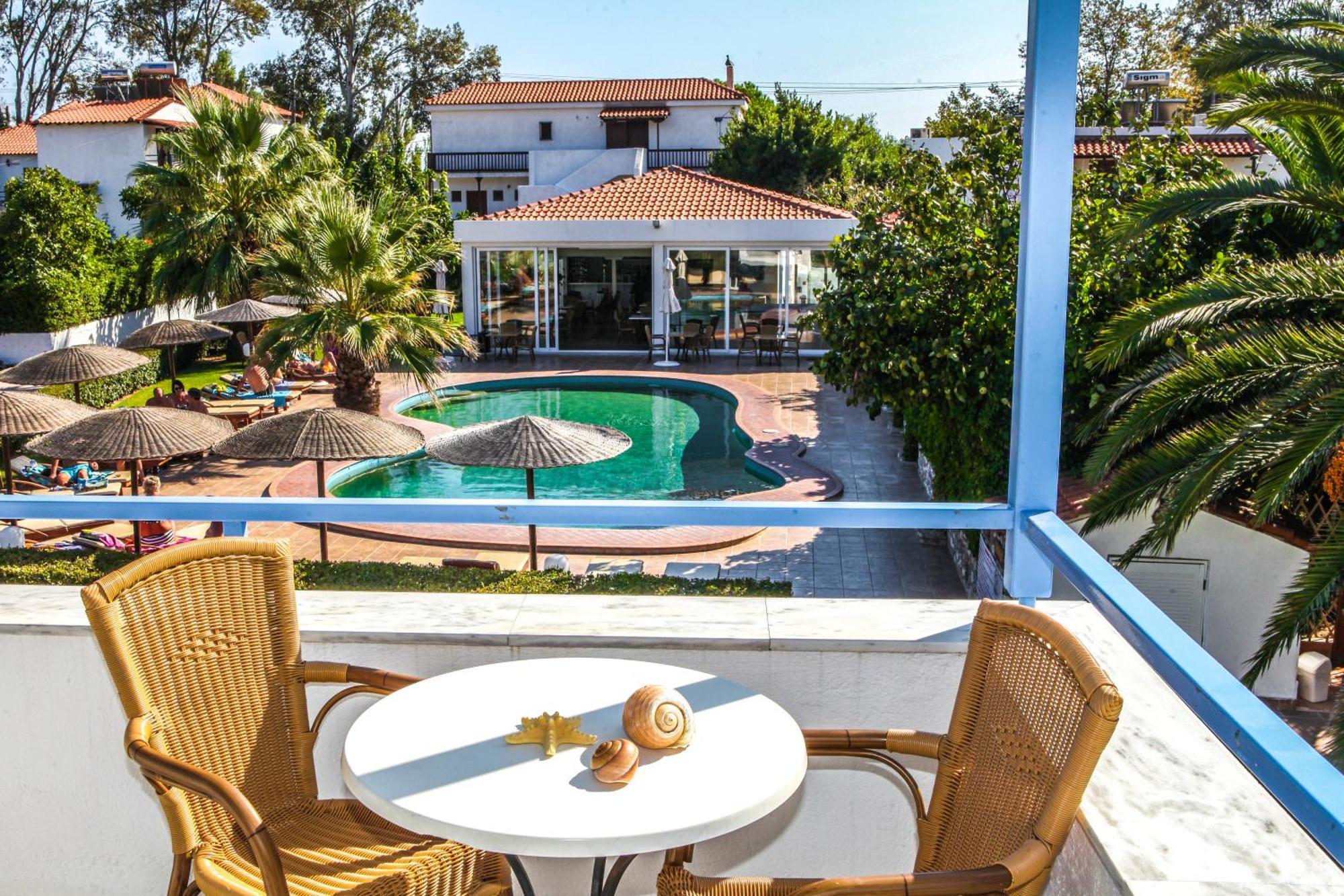 Ostria Aparthotel Agia Paraskevi  Luaran gambar