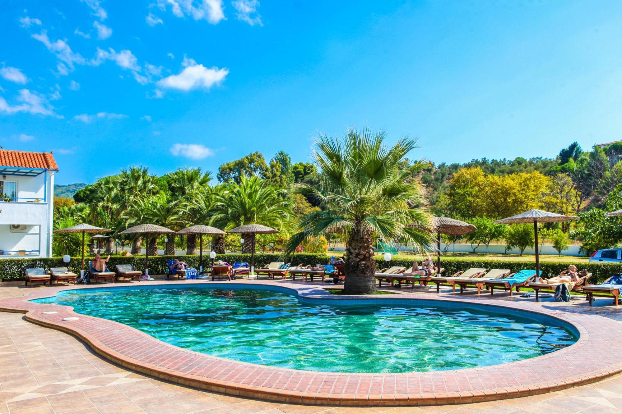 Ostria Aparthotel Agia Paraskevi  Luaran gambar