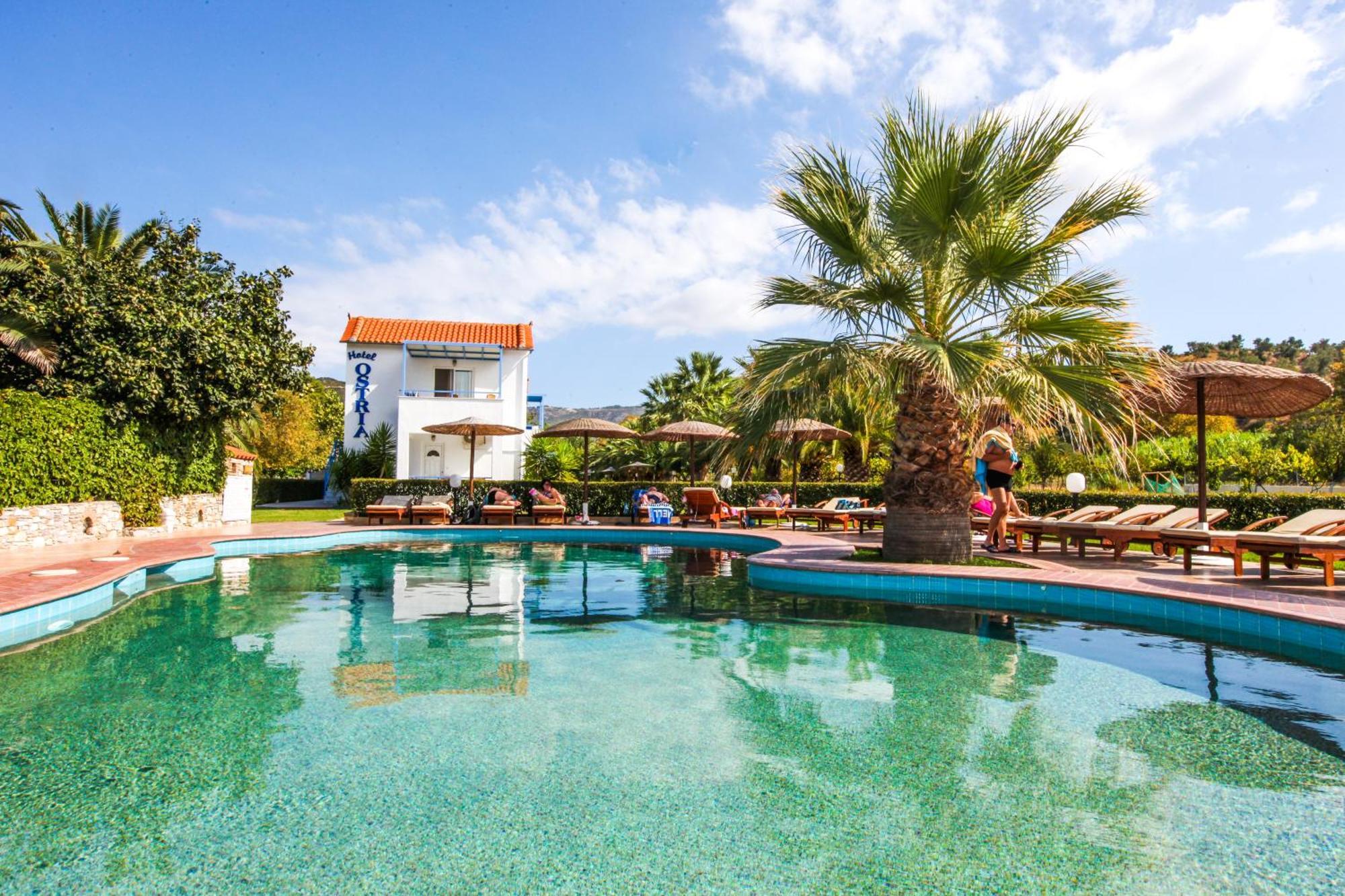 Ostria Aparthotel Agia Paraskevi  Luaran gambar