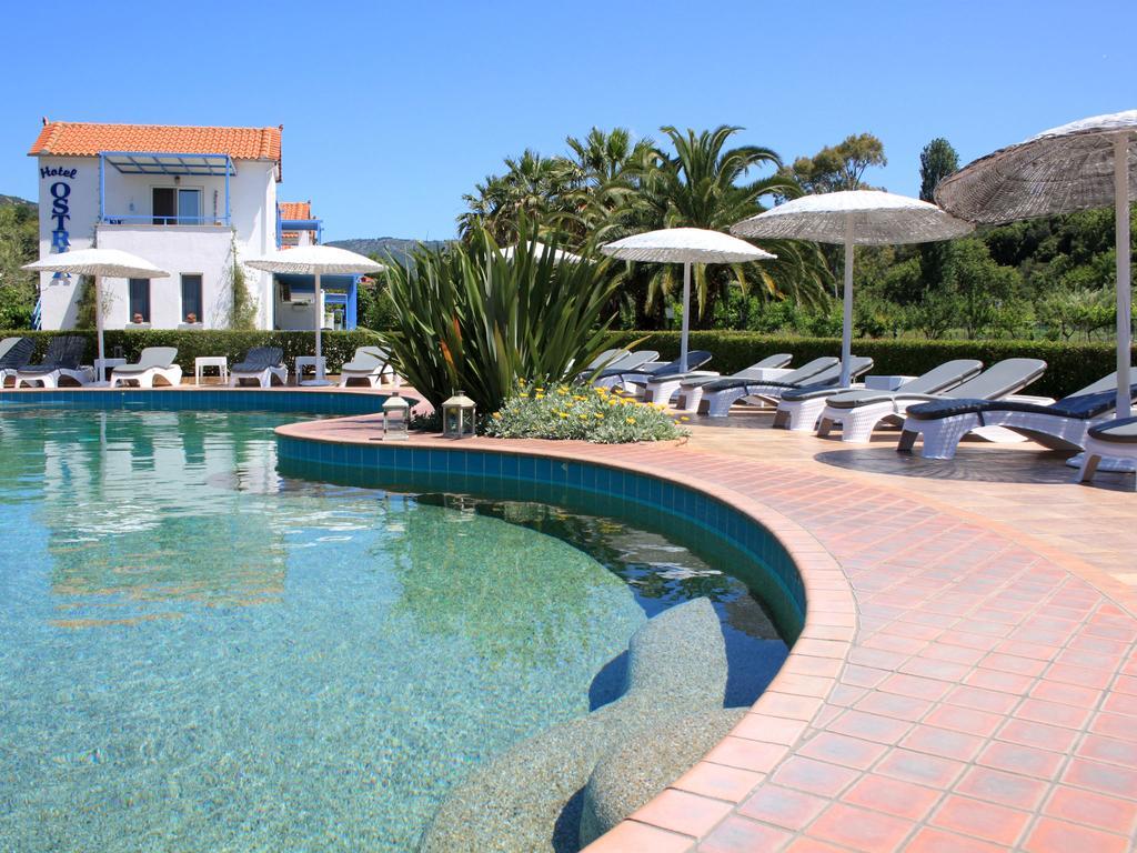 Ostria Aparthotel Agia Paraskevi  Luaran gambar