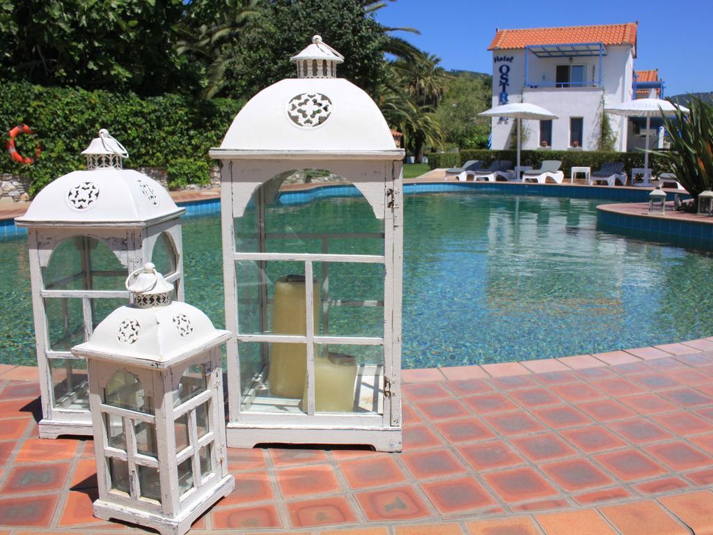 Ostria Aparthotel Agia Paraskevi  Luaran gambar