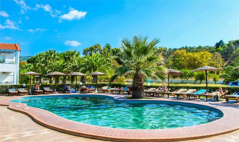Ostria Aparthotel Agia Paraskevi  Luaran gambar